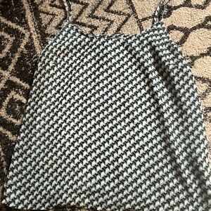 Nordstrom Geometric Black, Blue and Gray Top
